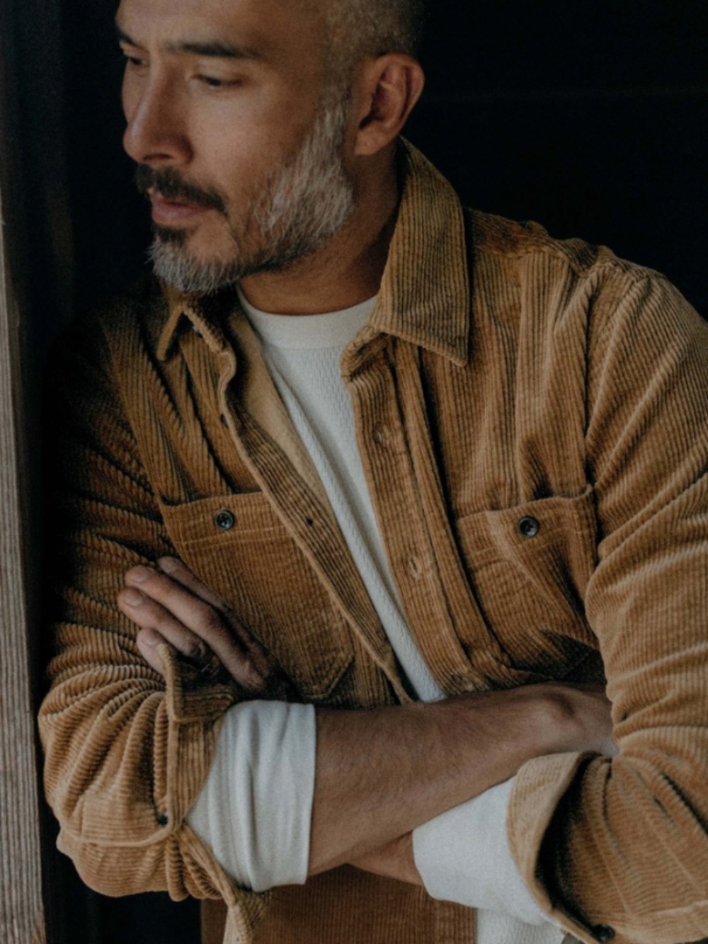 Taylor Stitch The Utility Shirt in Bourbon Corduroy XL - Picture 2 of 7